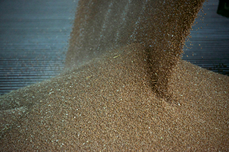 grain handling creates dust