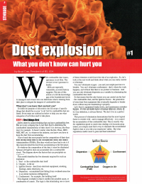 dust explosion article