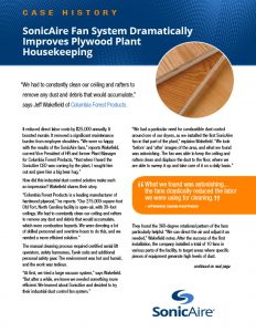 preventing combustible dust in plywood production case study